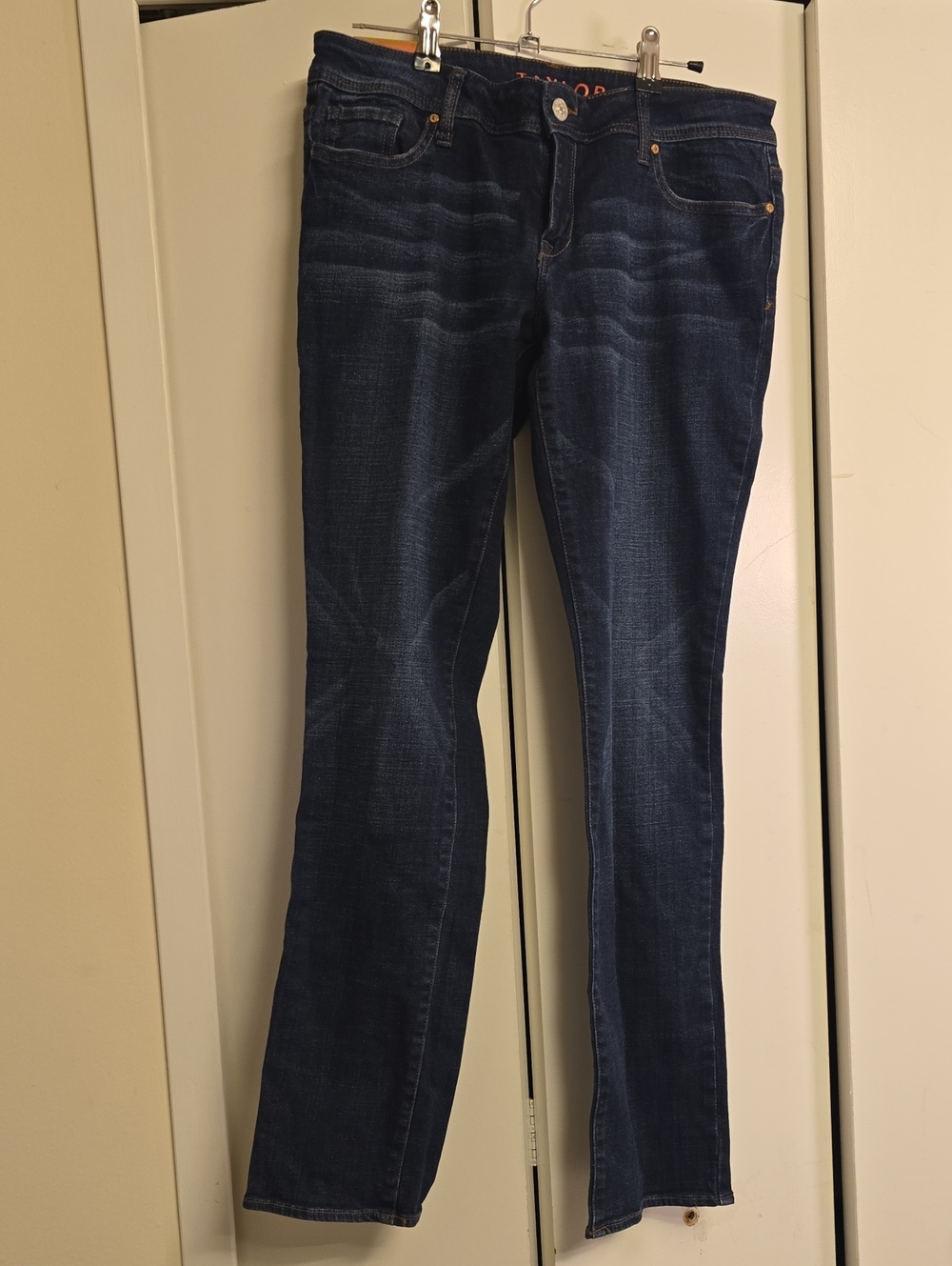 Taylor Dark Indigo Straight-Leg Women's Jeans